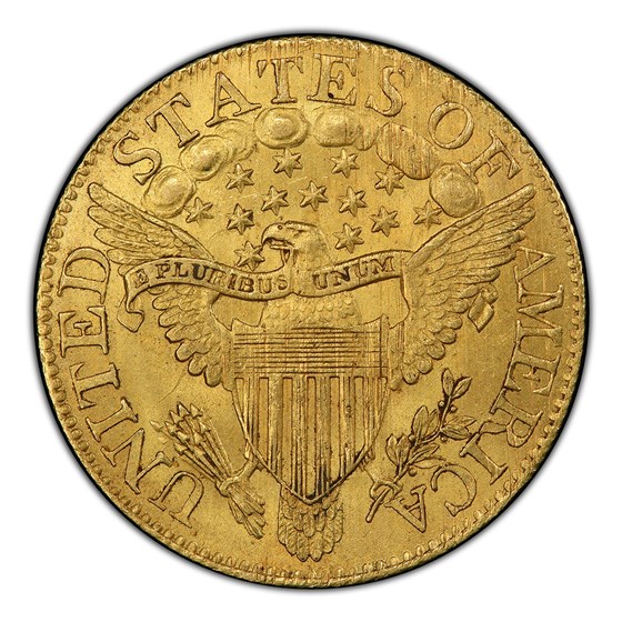 Buy 1806 5 Turban Head Gold Half Eagle MS64 PCGS (Rnd 6, 7X6 Stars