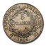 1806-BB France Silver 5 Francs Napoleon I MS-62 NGC