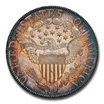 1806 Bust Half Dollar MS-64+ NGC (O-121, Pointed 6, Stem)