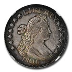 1806 Draped Bust Quarter MS-64+ NGC