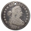 1806 Draped Bust Quarter VG (Details)