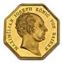 1806 German States Bavaria Gold Medal 5 Ducats SP-62 PCGS 1806 German States Bavaria Gold Medal 5 Ducats SP-62 PCGS