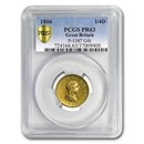 1806 Great Britain Copper Bronzed Farthing PR-63 PCGS 1806 Great Britain Copper Bronzed Farthing PR-63 PCGS