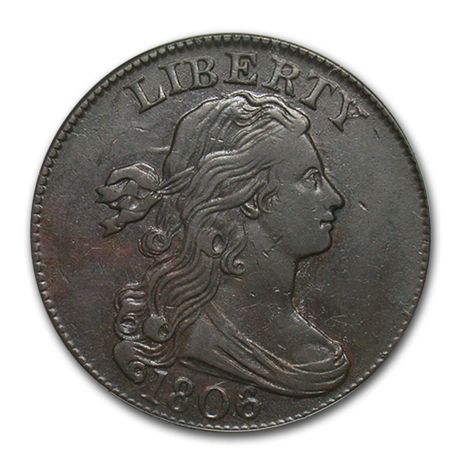 1806 (None) Phil Draped Bust Large Cent Value | BN - APMEX