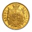 1807-1814 Italy Gold 40 Lire Napoleon I Avg Circ