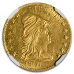 1807 $2.50 Capped Bust Gold Quarter Eagle MS-61 NGC