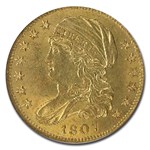 1807 $5 Capped Bust Gold Half Eagle MS-62 NGC