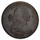1807/6 Large Cent VF
