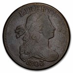 1807/6 Large Cent VF