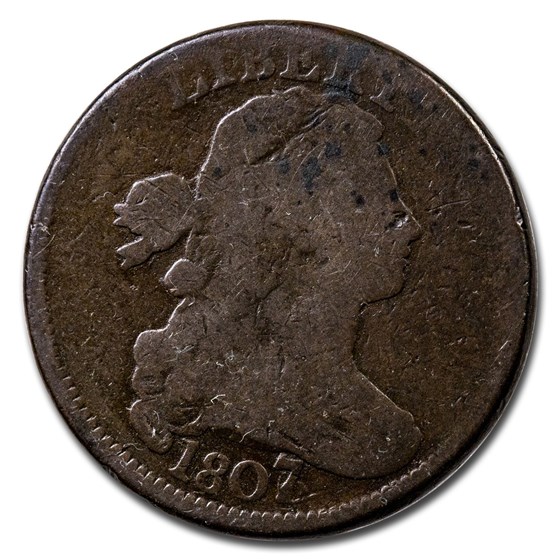 1807/6 Large Cent VG 1807/6 Large Cent VG