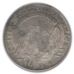 1807 Bust Half Dollar AU-53 PCGS CAC (O-112, 50/20, Lg Stars)