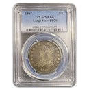 1807 Capped Bust Half Dollar Fine-12 PCGS (Large Stars, 50/20) 1807 Capped Bust Half Dollar Fine-12 PCGS (Large Stars, 50/20)