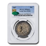 1807 Capped Bust Half Dollar MS-64+ PCGS CAC (Large Stars 50/20)
