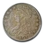 1807 Capped Bust Half Dollar XF-45 PCGS (Large Stars, 50/20)