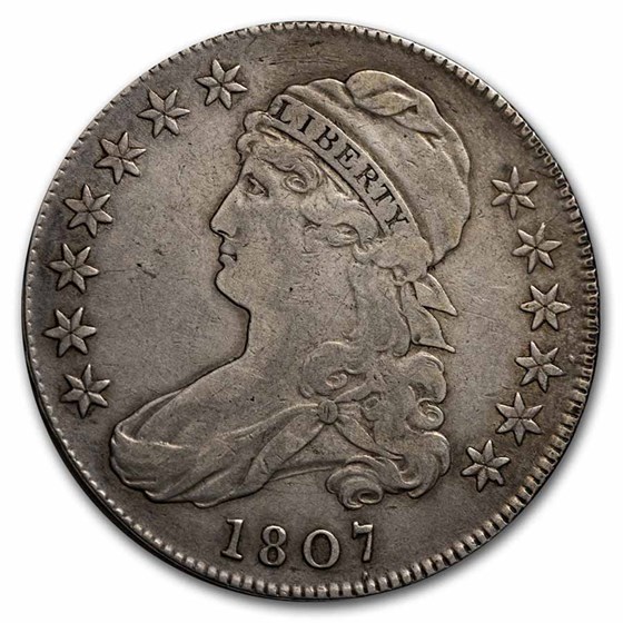 1807 Draped Bust Half Dollar VF 1807 Draped Bust Half Dollar VF