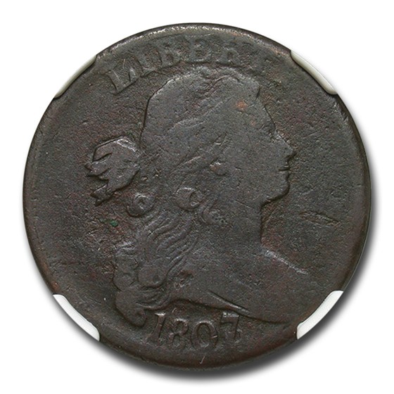 Buy 1807 Draped Bust Large Cent Good-6 NGC | APMEX
