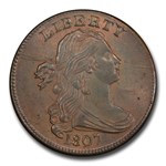 1807 Draped Bust Large Cent MS-65 PCGS (Red/Brown, S-271 'Comet')