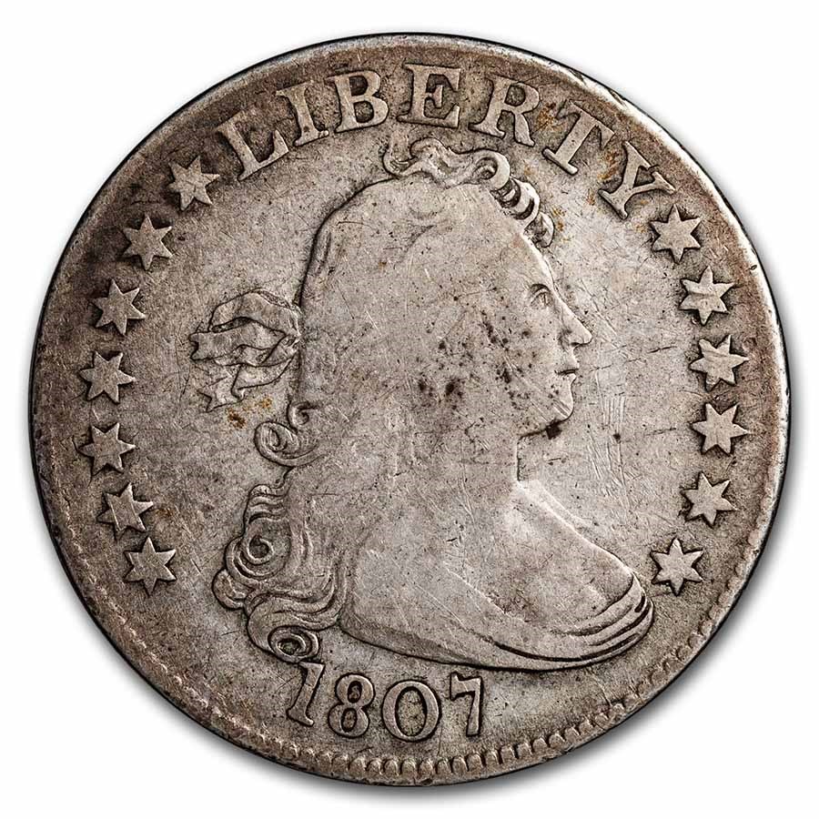 Buy 1807 Draped Bust Quarter Fine APMEX