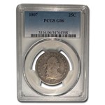 1807 Draped Bust Quarter Good-6 PCGS