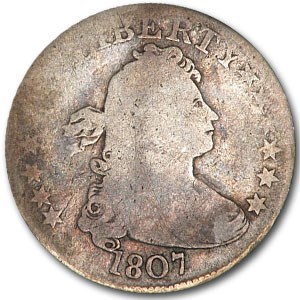 1807 Draped Bust Quarter Good 1807 Draped Bust Quarter Good