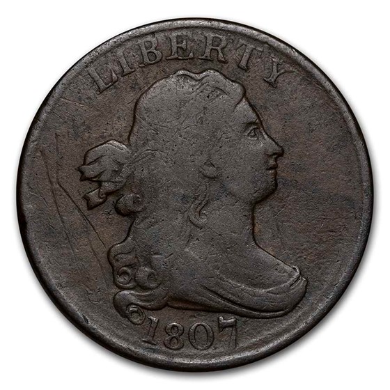 1807 Half Cent Fine 1807 Half Cent Fine