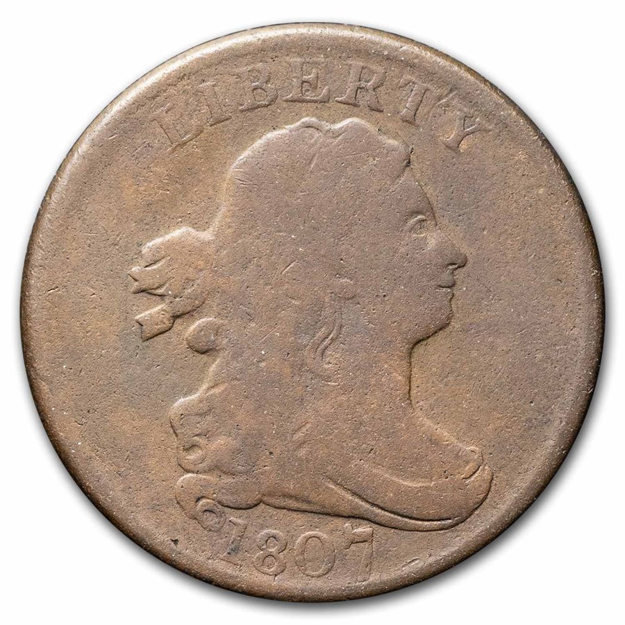 1807 Half Cent Good