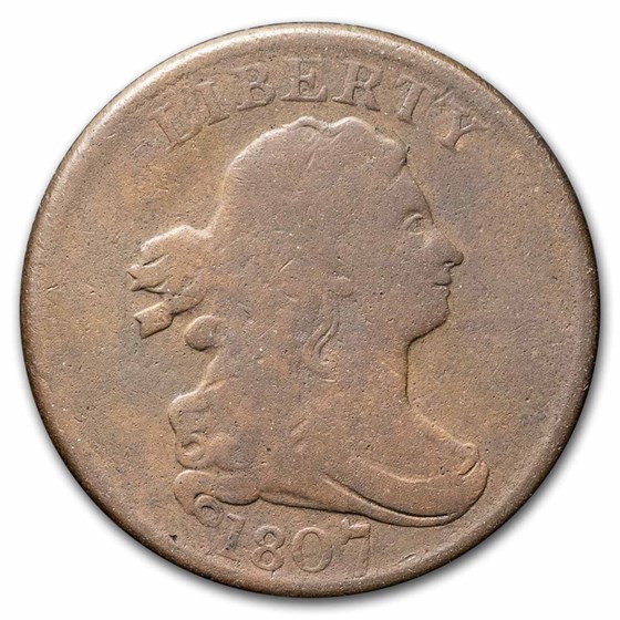 1807 Half Cent Good 1807 Half Cent Good