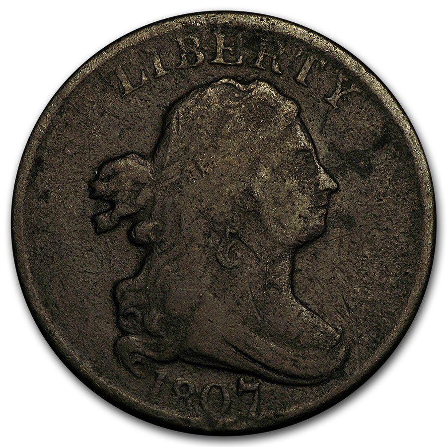 1807 Half Cent VG