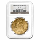 1807 Mo TH Mexico Gold 8 Escudos Charles IV AU-55 NGC