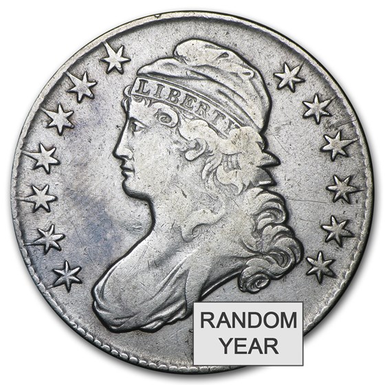 1808-1836 Bust Half Dollars Fine-VF 1808-1836 Bust Half Dollars Fine-VF