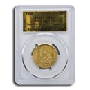 1808 $5 Capped Bust Gold Half Eagle MS-64+ PCGS (BD-4, Wide 5D)