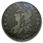 1808/7 Bust Half Dollar VF