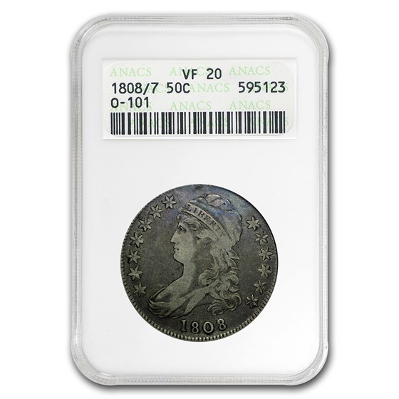 1808/7 Bust Half Dollar VF 1808/7 Bust Half Dollar VF
