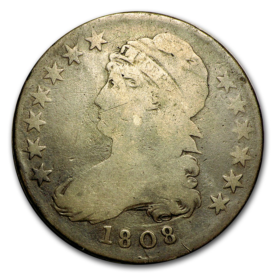 1808 Bust Half Dollar VG