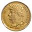 1808-C German States Westphalia Gold 20 Frank XF-45 NGC