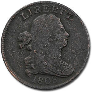 1808 Half Cent VF Details (Porous) 1808 Half Cent VF Details (Porous)
