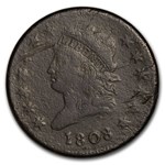 1808 Large Cent Good Details (Corroded/Scratched)