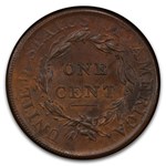 1808 Large Cent MS-63 PCGS (Brown)