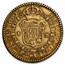 1808-P JF Colombia Gold Escudo Ferdinand VII Fine