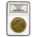 1808-So Chile Gold 8 Escudos Ferdinand VII AU-55 NGC