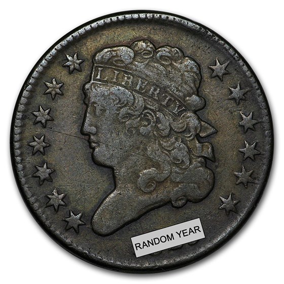 1809-1836 Classic Head Half Cent VF 1809-1836 Classic Head Half Cent VF