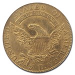 1809/8 Capped Bust $5 Gold Half Eagle AU-50 PCGS