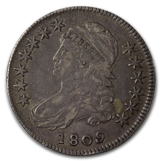 1809 Bust Half Dollar XF 1809 Bust Half Dollar XF