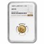1809 Great Britain Gold Half-Guinea George III AU-55 NGC