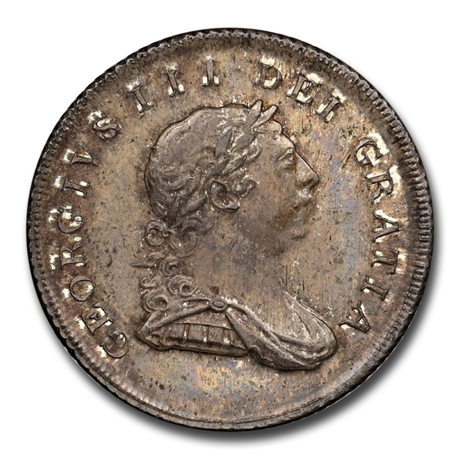 1809 Guyana Silver Guilder George III MS-63 NGC