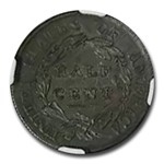 1809 Half Cent AU-58 NGC (Brown)