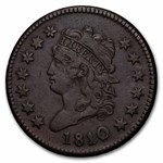 1810/09 Large Cent VF