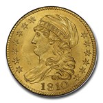 1810 $5 Gold Capped Head Half Eagle MS-64+ PCGS CAC (BD-4)