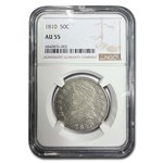 1810 Bust Half Dollar AU-55 NGC