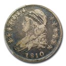 1810 Bust Half Dollar VF-30 PCGS